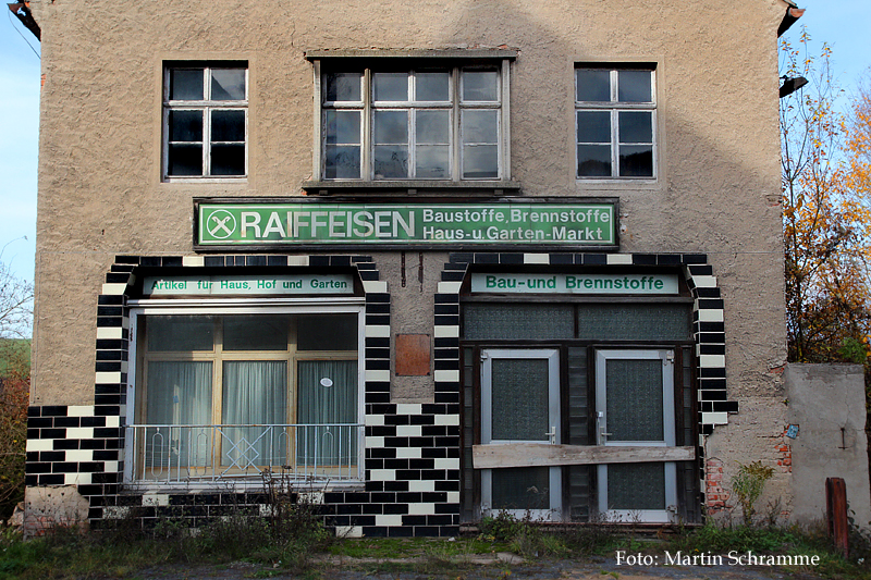 alter Raiffeisen-Speicher in Bad Bibra, Foto: Martin Schramme, 2015