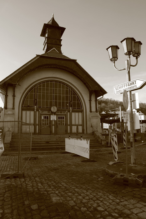 Bahnhof Bad Koesen, Foto: Martin Schramme, 2013