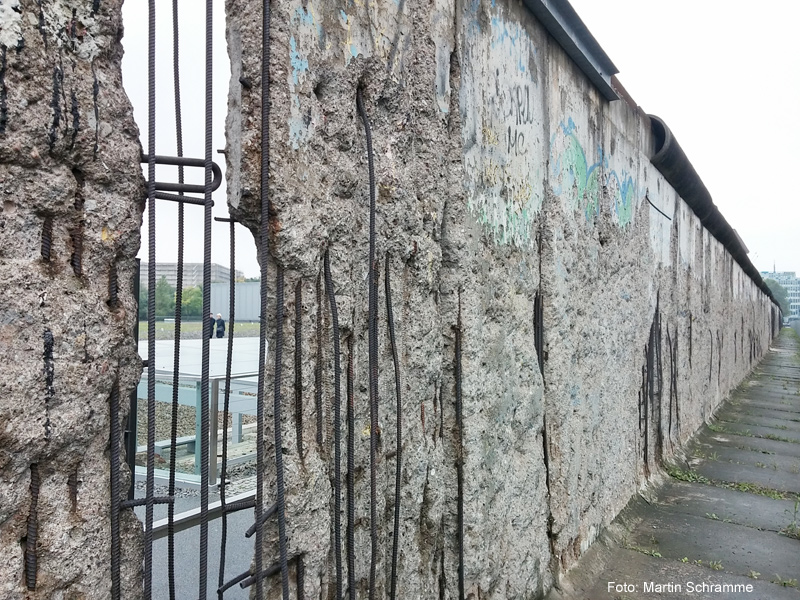 Berliner Mauer, Foto: Martin Schramme, 2023