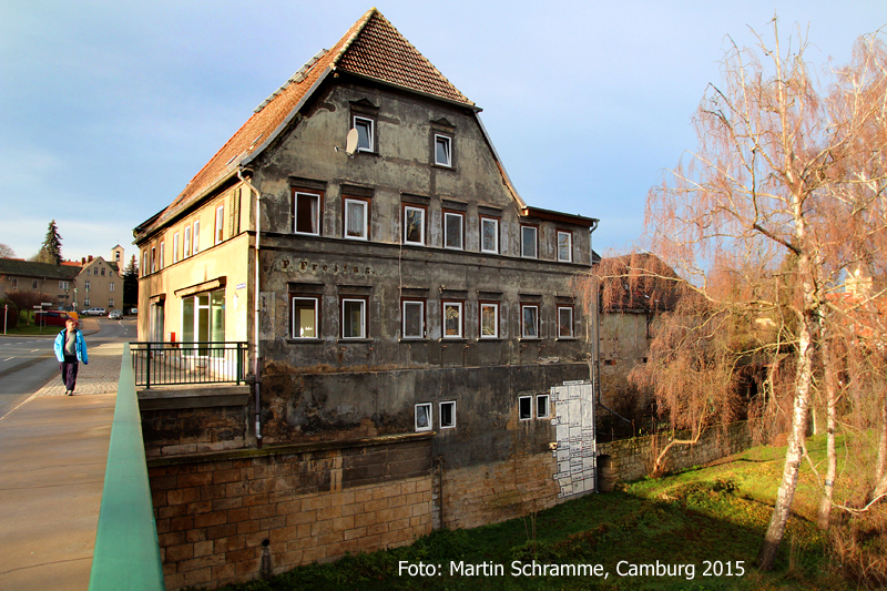 Hochwasserhaus an der Saale, Foto: Martin Schramme, 2015