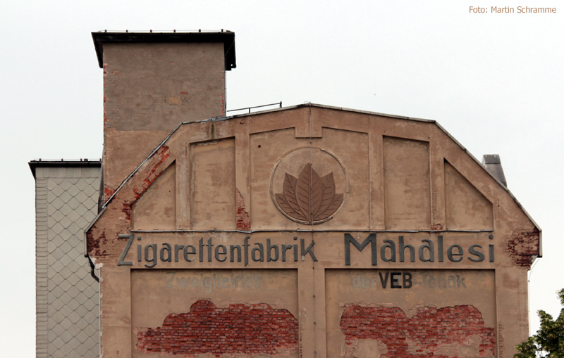 Zigarettenfabrik Mahalesi in Gera, Foto: Martin Schramme