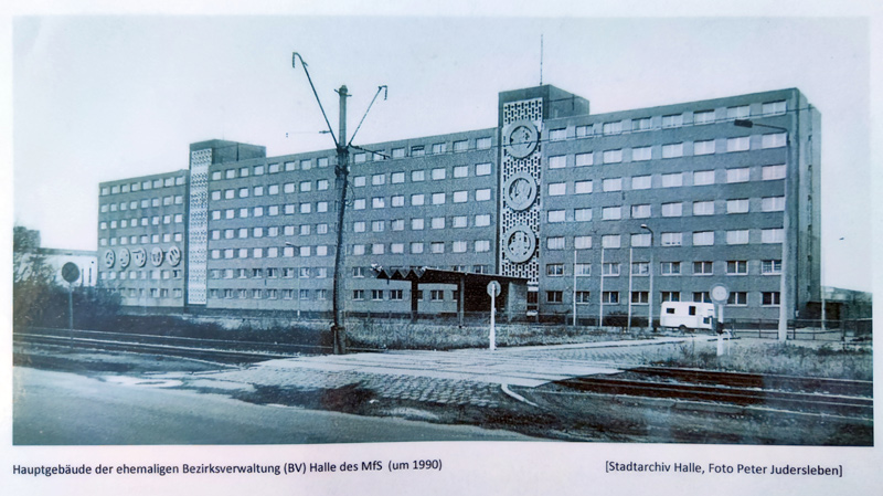 Stasi in Halle-Neustadt, Repro: Martin Schramme, 2024