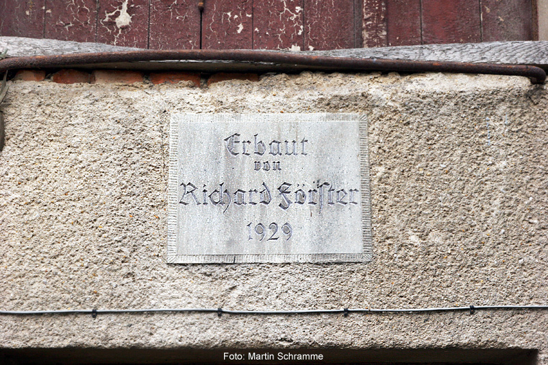 Historisches Bauwerk in Langeneichstaedt, Foto: Martin Schramme, 2011