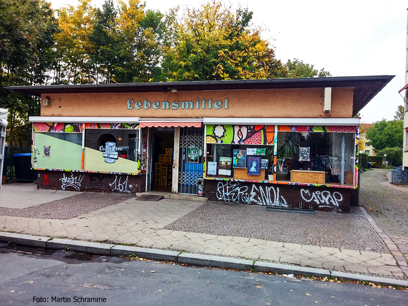 alter Lebensmittel-Laden in Connewitz, Foto: Martin Schramme, 2017