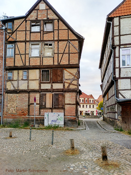 altes Gewerbe in Quedlinburg, Foto: Martin Schramme, 2020