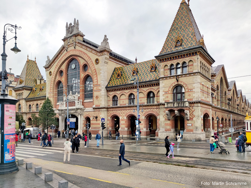 Grosse Markthalle Budapest, Foto: Martin Schramme, 2024