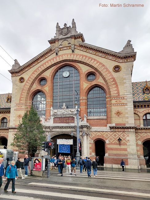 Grosse Markthalle Budapest, Foto: Martin Schramme, 2024